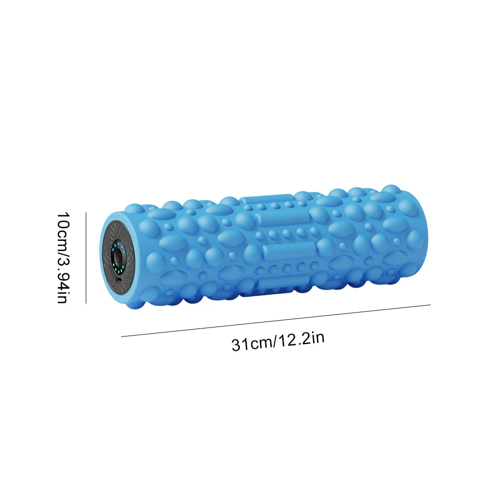 Electric Vibrating Foam Roller - 5 Modes for Muscle Recovery